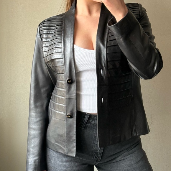 Escada Leather jacket - Picture 2 of 7